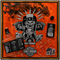 Born to Ride | Whiskey Bottle Mixed Media Art