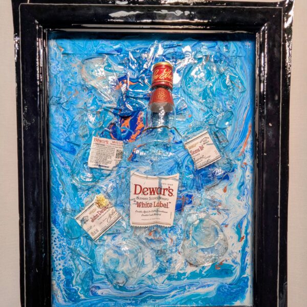 Dewar's Blend Scotch Whisky "White Label"